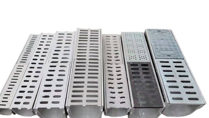 U型槽圖片，成品排水溝圖片，樹脂排水溝圖片，U型排水溝圖片